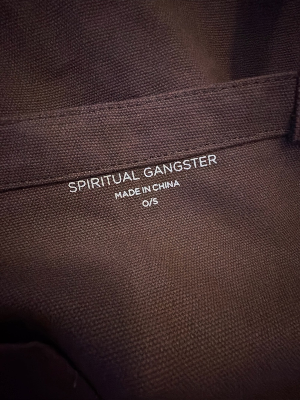 $48 NWT Spiritual Gangster Peace Love And Yoga Zodiac Canvas Tote Bag - Picture 6 of 6